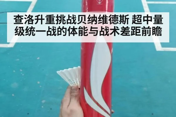 查洛升重挑战贝纳维德斯 超中量级统一战的体能与战术差距前瞻